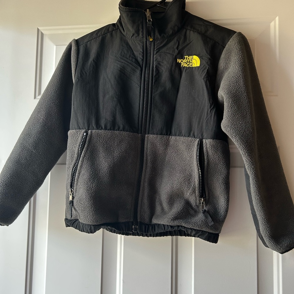 The North Face Kids Black and Gray Jacket
